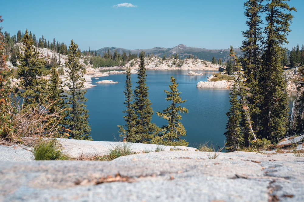 A beautiful panoramic shot of Lake Mary in Florida